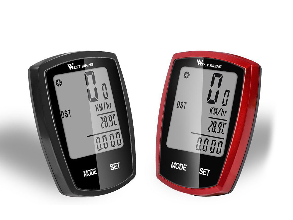 bezdrôtový tachometer na bicykel